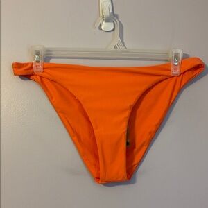 Volcom True To This Simply Seamless Skimpy Orange Eco True Bikini Bottom XXL
